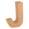 KNORR PRANDELL Papp-Buchstabe 3D J 17 x 11 x 55 cm Pappe Produktbild-Vorschau 2