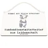 Mr. & Mrs. Panda Schild Kundendienstmitarbeiter Produktbild-Vorschau 3