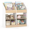 COSTWAY Bücherregal Kinder, Kinderbücherregal mit 8 Produktbild-Vorschau 1
