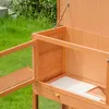 PawHut Kleintierstall Kleintierkäfig mit Asphaltdach Produktbild-Vorschau 8