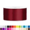 Satinband 38mm Bordeaux - 25 Meter Rolle Geschenk- & Produktbild-Vorschau 1