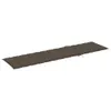 vidaXL Sonnenliegen-Auflage Taupe 200x50x3 cm Oxford-Gewebe Produktbild-Vorschau 10