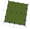 DD Hammocks DD Tarp 4 x 4 Oliv grün Regendach Zubehör Produktbild-Vorschau 7
