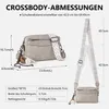 Umhängetasche Damen Schultertasche Klein Handtasche Produktbild-Vorschau 3