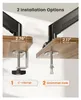 ErGear Monitor Halterung Gasfeder für 13-32 Zoll Produktbild-Vorschau 7