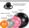 MOVIT Gymnastický míč s nožní pumpou, 55 cm, červený Náhled obrázku produktu 6
