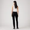 Levi's damesbroek, model Wedgie Straight, kleur zwart, maat Productafbeelding-voorbeeld 3