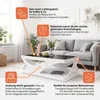 SalesFever Couchtisch | schwarze Glasplatte | Hochglanz Produktbild-Vorschau 3