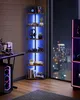 VASAGLE Bücherregal mit LED-Beleuchtung, 6-stufiges Produktbild-Vorschau 4