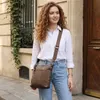 Damen Umhängetasche, Mittelgroß Handtasche Damen mit Produktbild-Vorschau 2