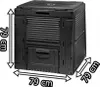 Komposter KETER E-COMPOSTER 470L mit Sockel Produktbild-Vorschau 16