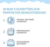 Gewichtsdecke für Erwachsene aus 100% Baumwolle, Produktbild-Vorschau 2
