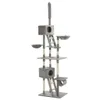 vidaXL Cat Cat Tree Sisal 230 - 260 cm Grey Náhled obrázku produktu 1