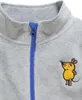 fleecejacke Muisjunior grau Größe 98 Produktbild-Vorschau 3