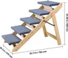 SucceBuy Haustiertreppe 780x470x660 mm, 5-stufige klappbare Produktbild-Vorschau 8