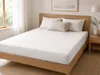 Potah na matraci 90 x 200 cm, bílý, prošívaný, se zipem – Náhled obrázku produktu 7
