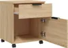 vidaXL Mobiler Aktenschrank mit Rollen Sonoma-Eiche Produktbild-Vorschau 4