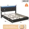 Letto imbottito ProximaX 160x200cm con funzione di ricarica Anteprima dell’immagine prodotto 4