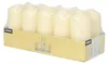 10 Stumpenkerzen Ø 40 mm · 90 mm creme Produktbild-Vorschau 4