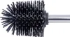 A close-up view of a toilet brush head and part of its handle. Produktbild-Vorschau