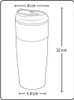 Hama 00111226, Pojedyńczy, 0,4 l, Uniwersalne, Srebrny, 210 Podgląd zdjęcia produktu 6