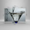Bild auf Leinwand - Leinwandbild - Glas Wasser Produktbild-Vorschau 3
