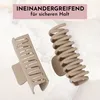 Nordstern Haarklammern 12er Set inkl. Haargummis - Große Produktbild-Vorschau 3