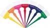 Comair Färbepinselset Rainbow Large/Breit 7tlg. bunt Produktbild-Vorschau 2