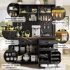 Mobile da cucina Flieks con carrello, mobile alto con Anteprima dell’immagine prodotto 6