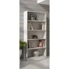 Wąski regał RAUNO - 80 cm, biały Podgląd zdjęcia produktu 2