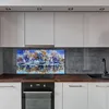 Coloray Spritzschutz aus Glas 140x70  Wandkunst Produktbild-Vorschau 4