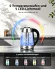 Aigostar Glas Wasserkocher 1,7 L mit Temperatureinstellung Produktbild-Vorschau 4