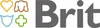 The image shows a logo with four icons and the brand name 'Brit'. The icons represent a heart, a dog's head, a cat's head, and a cross. Náhled obrázku produktu