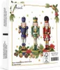 20 Servietten Bearded Nutcracker - Drei farbige Nussknacker Produktbild-Vorschau 4