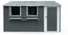 Gartenhaus 359x284cm, verzinkter Stahl, 3 Fenster, Produktbild-Vorschau 14
