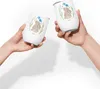 Mr. & Mrs. Panda Thermobecher Hase Blume - Weiß - Geschenk, Produktbild-Vorschau 3