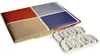 Duschvorhang  Muster Textil 180 x 200 mit Ringen Karo Bunt Produktbild-Vorschau 1