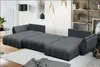 AX LIVING Couch U Form mit Schlaffunktion Antalya 382 cm Produktbild-Vorschau 3