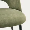Židle HOMLA TRIVIO v zelené látce 49x57x78 cm Náhled obrázku produktu 5