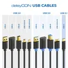 deleyCON 0,5m USB-C auf Micro-USB Kabel Ladekabel Produktbild-Vorschau 7