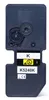 A black toner cartridge with labels. Produktbild-Vorschau