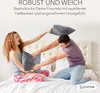 2er Set Kissenbezug 50x50cm, Samt flauschig weich, mit Produktbild-Vorschau 4