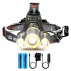 Pronett XSM1766 Čelovka LED ZOOM  3 x LED T6 CREE Náhled obrázku produktu 1