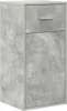 A single cabinet with one drawer and one door, shown from the front. Produktbild-Vorschau