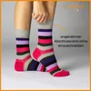 6 oder 12 Paar Damen Socken Ringel Bunt Baumwolle Produktbild-Vorschau 5