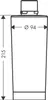 hansgrohe Mineralisatie filter, model 76828000, Productafbeelding-voorbeeld 4