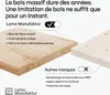 LAMO Manufaktur Table basse gigogne en bois rond - lot de 2 Voir les images du produit 7