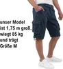 Indicode Kjeld Herren Cargoshorts mit 6 Taschen inkl. Produktbild-Vorschau 2