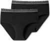 Schiesser Damen 2PACK Panties schwarz 38/40  PAK Produktbild-Vorschau 11