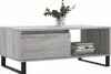 vidaXL Couchtisch Grau Sonoma 90x50x36,5 cm Holzwerkstoff Produktbild-Vorschau 3
